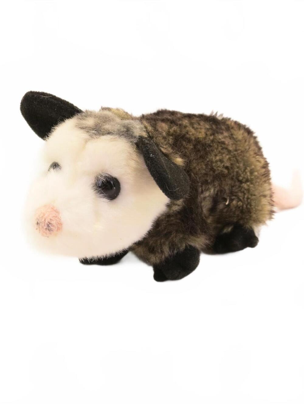 Vintage Wildlife Artists Plush Opossum Stuffed Animal 11" Long